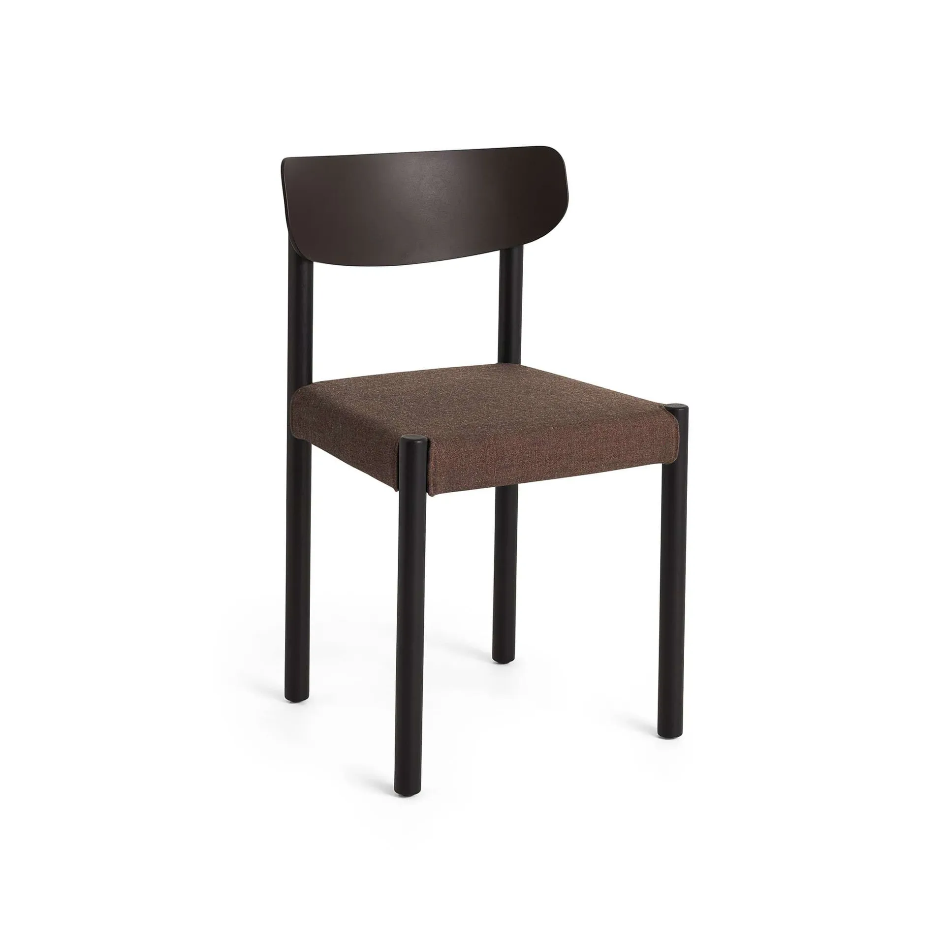 Pack Chair 11 stol, Iron black eik-graphite brown-Remix 356 HAY
