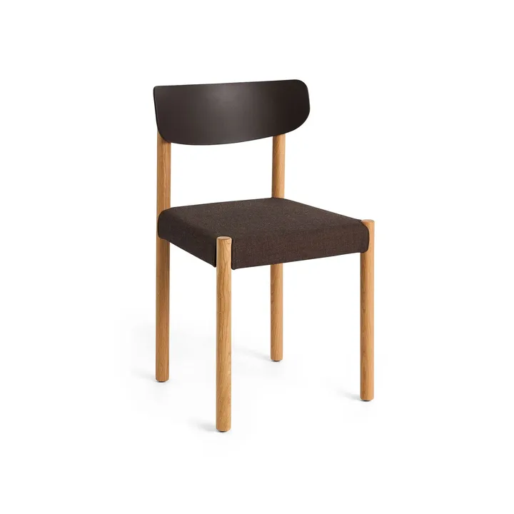 Pack Chair 11 stol - Oljet eik-graphite brown-Remix 356 - HAY
