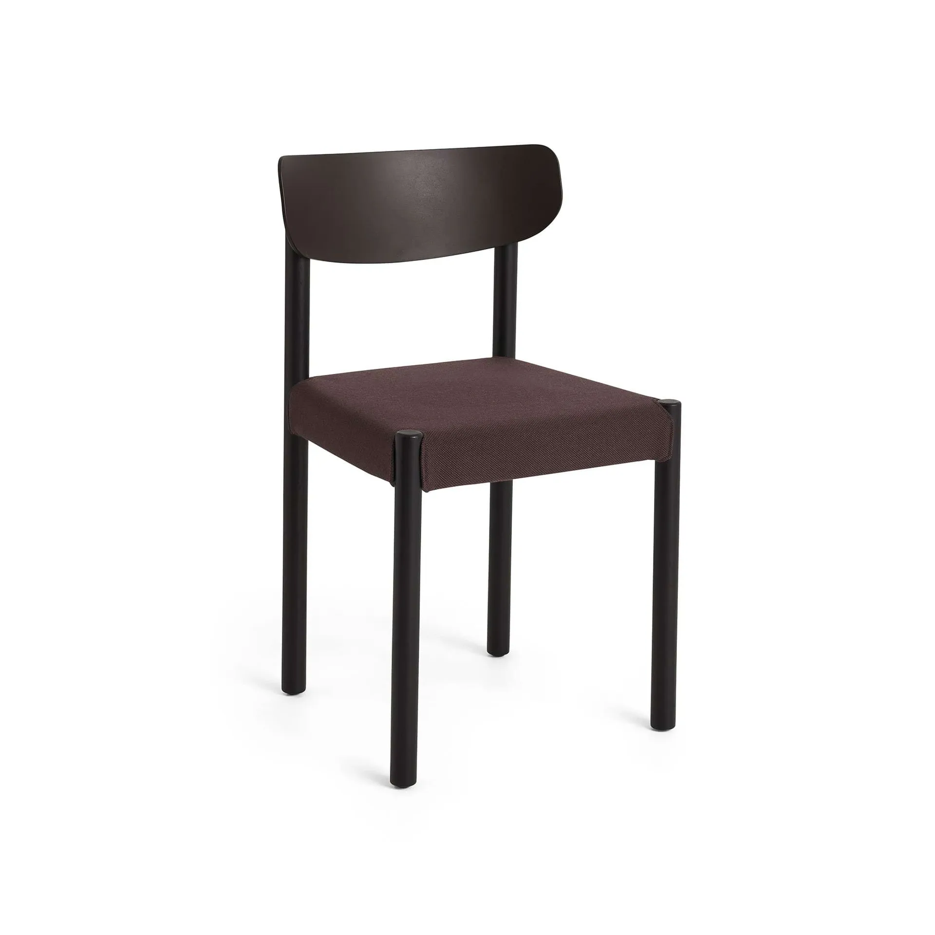 Pack Chair 11 stol, Oljet eik-graphite brown-Steelcut 695 HAY