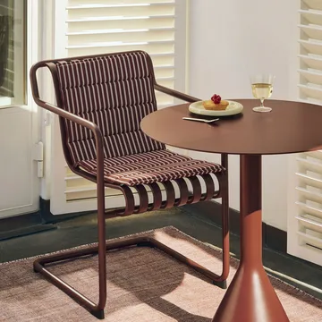 Palissade Cantilever Dining karmstol - Iron red - HAY