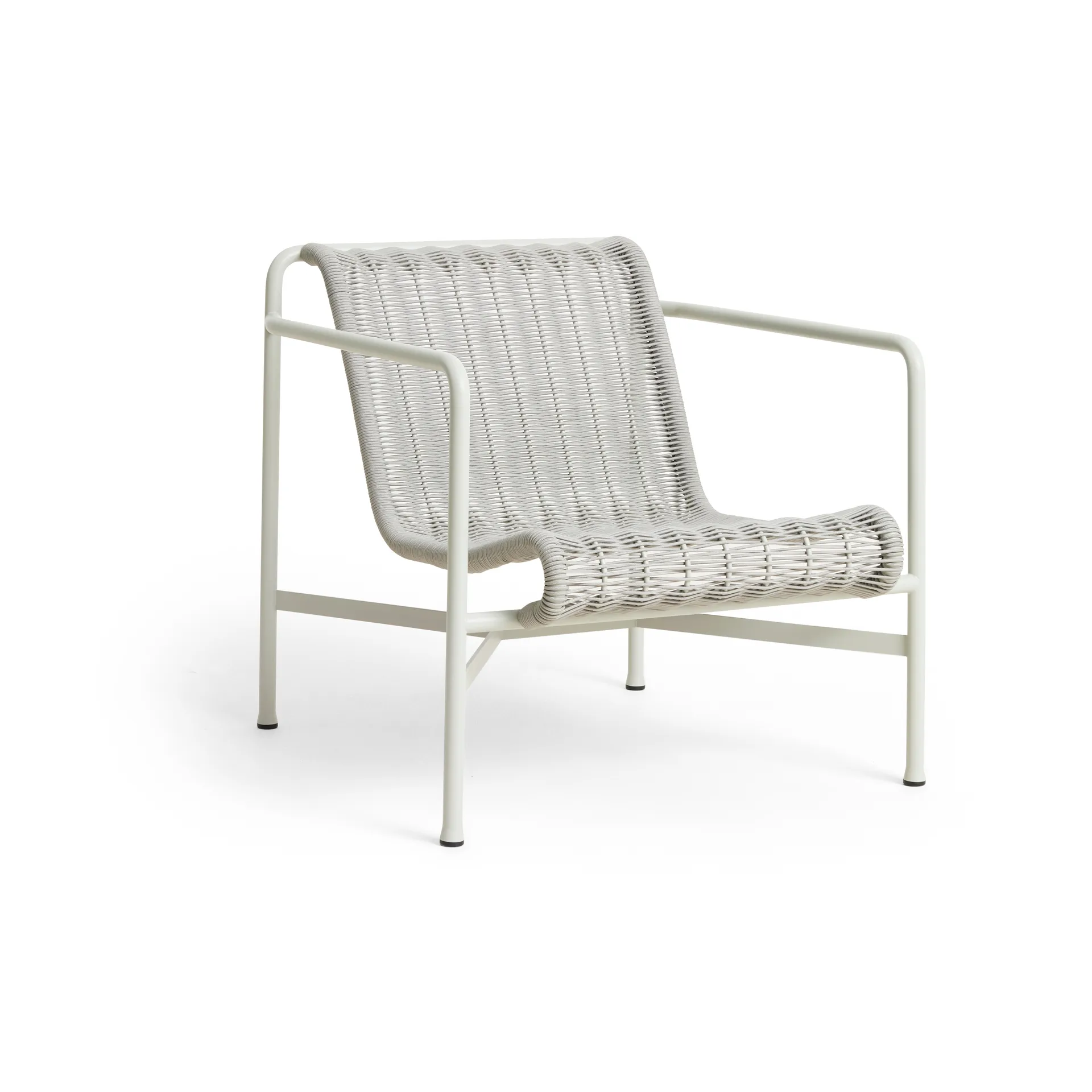 Palissade Cord Low loungestol, Sky grey HAY