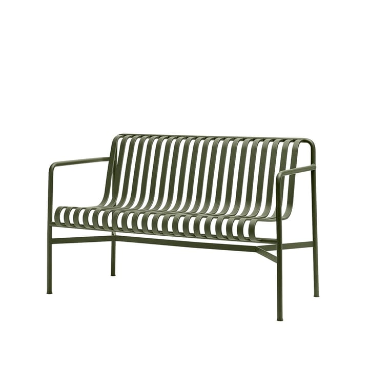 Palissade Dining benk med armlener - Olive - HAY