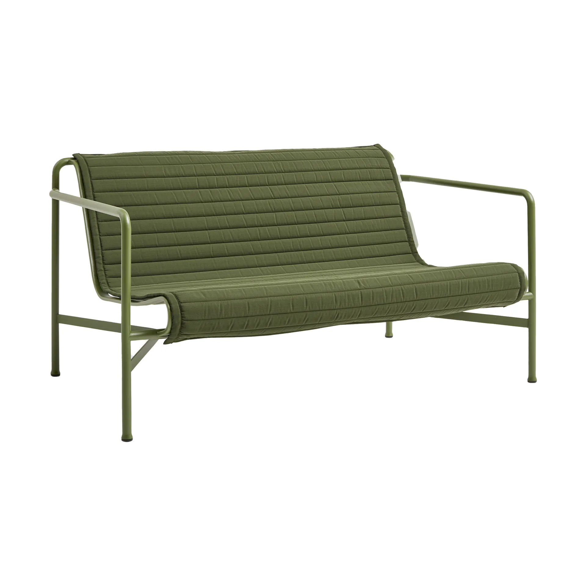 Palissade Lounge Quilted sofapute, Olive, til loungesofa HAY