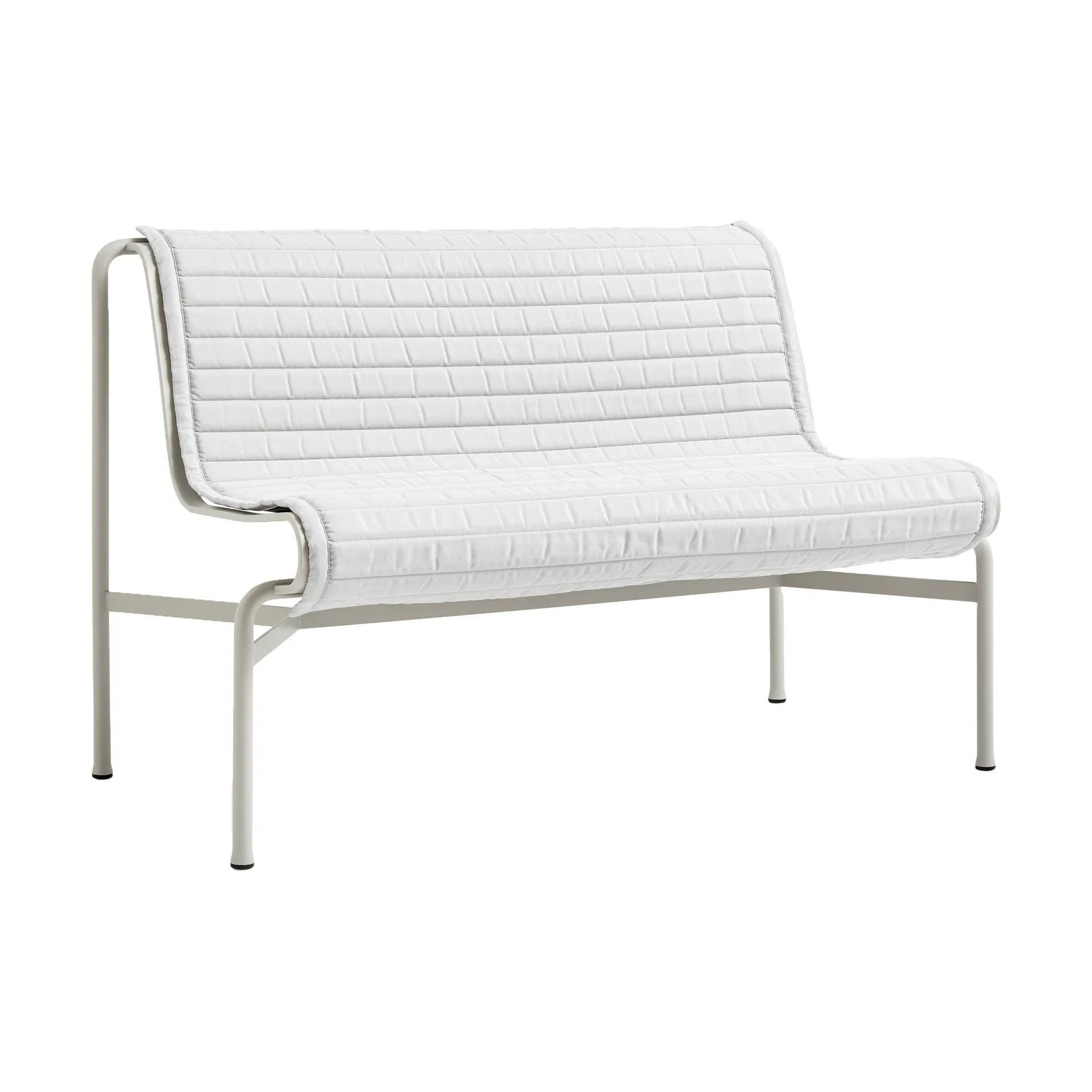 Palissade Quilted pute, Sky grey, til Dining benk HAY
