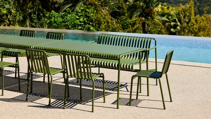 Palissade spisebord 170x90 cm, Olive green HAY