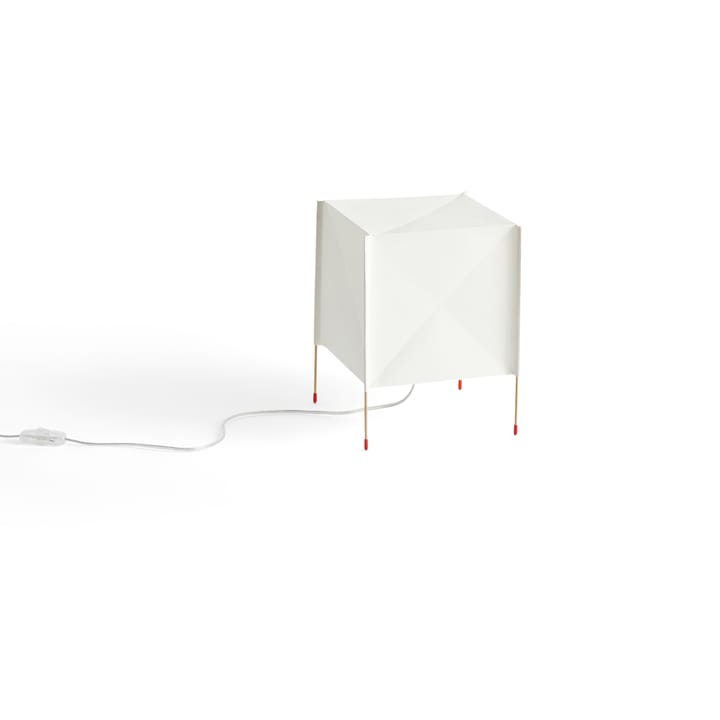 Paper Cube bordlampe - Hvit - HAY