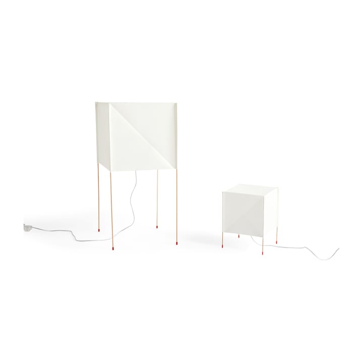 Paper Cube stålampe, Hvit HAY