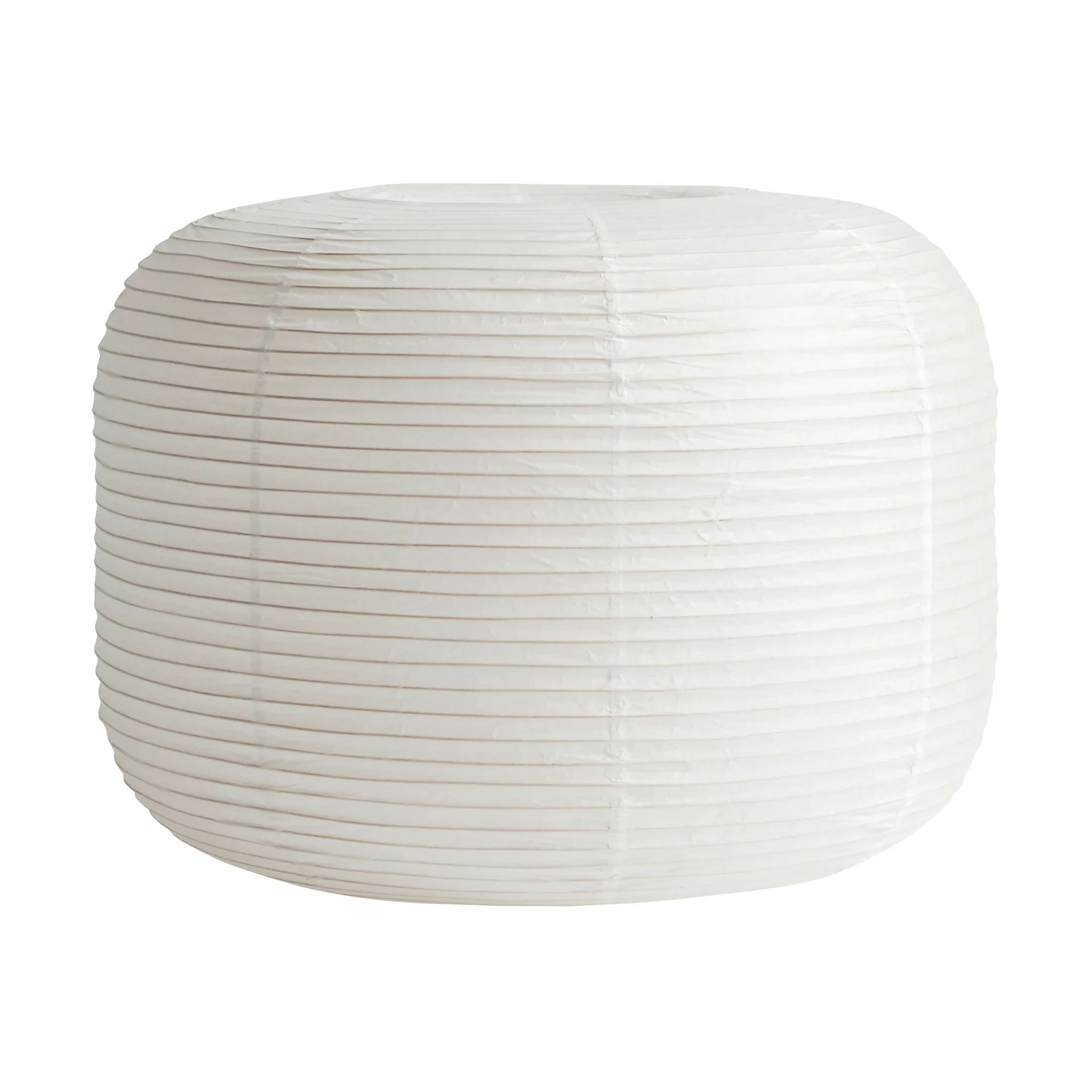 Paper Shade Donut lampeskjerm, Classic white Ø60 HAY