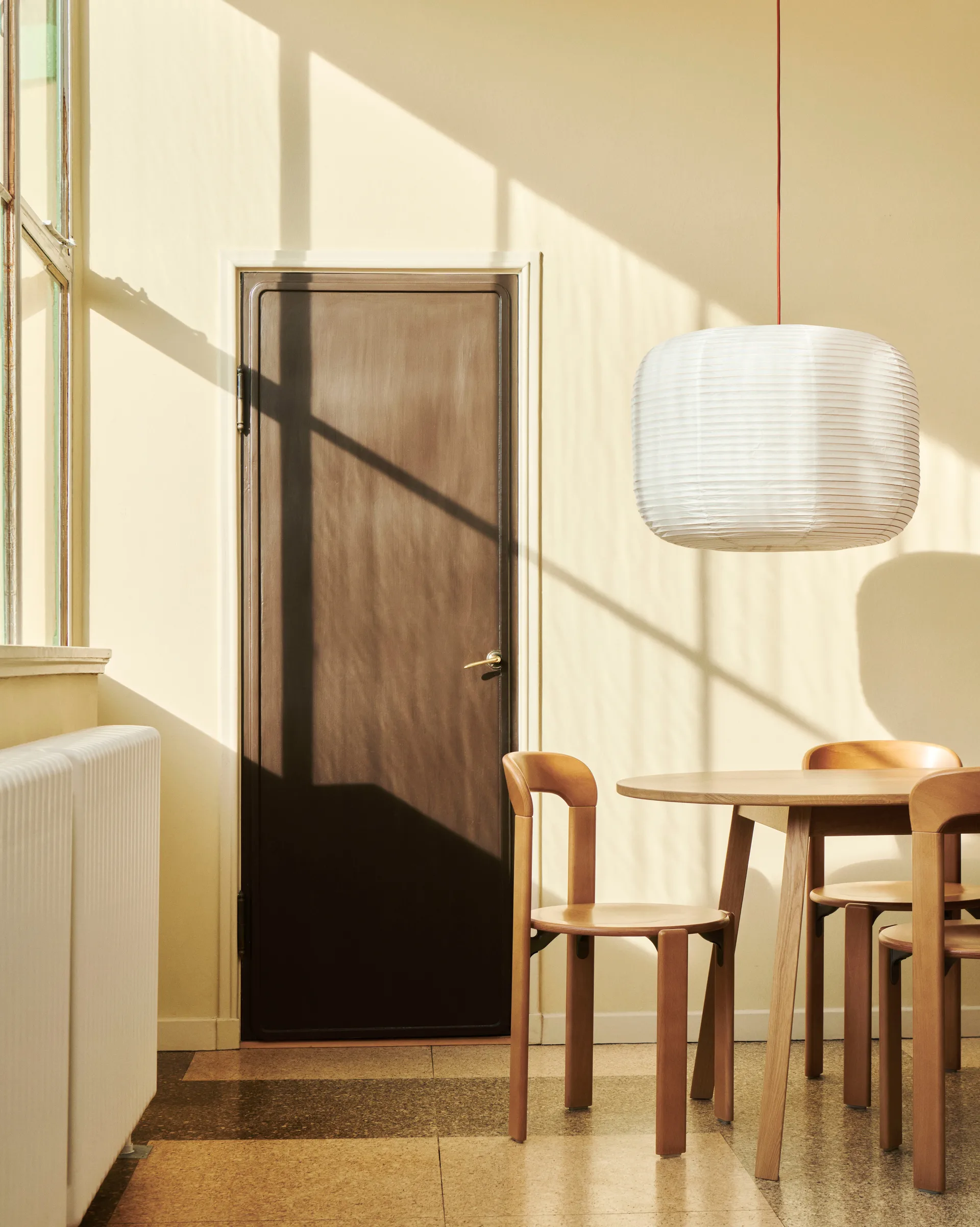 Paper Shade Donut lampeskjerm, Classic white Ø60 HAY