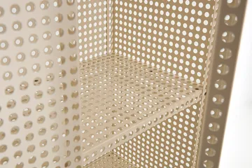 Perforated Cabinet skap large - Eggshell - HAY