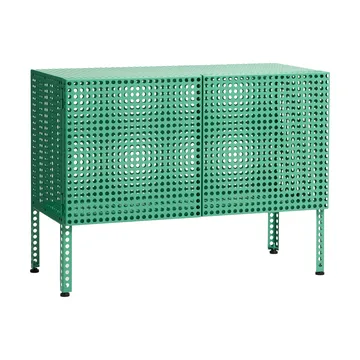 Perforated Cabinet skap small - Soft jade - HAY