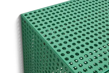 Perforated Cabinet veggskap small - Soft jade - HAY