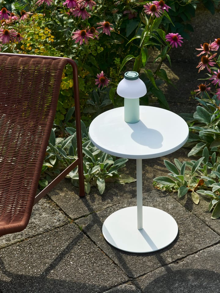 Pyro sofabord Ø45 cm, Eggshell-cream white HAY
