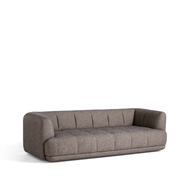 Quilton 3-seters sofa - stoff swarm multi - HAY