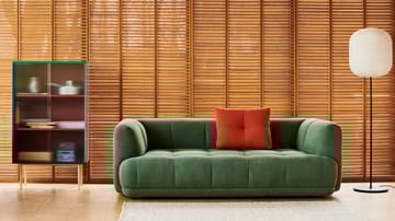 Quilton sofa 2-seter 214 cm - Linara 100-Tarragon - HAY