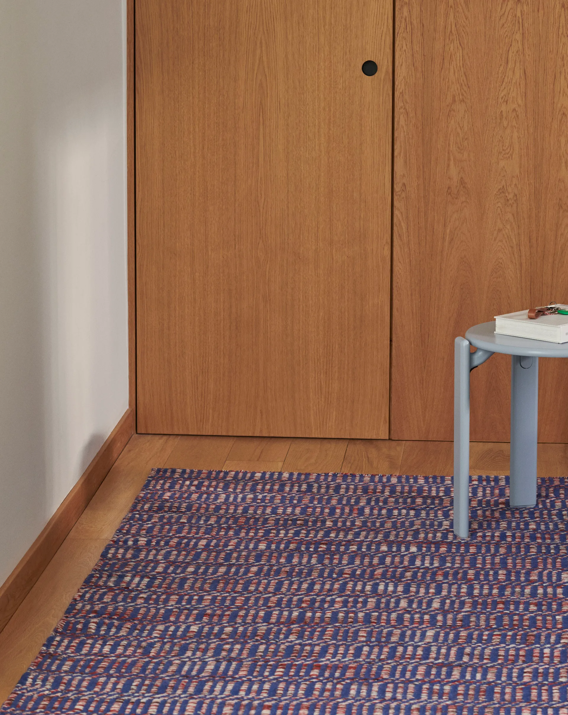 Radio matte, Rød-blå 140 x 200 cm HAY