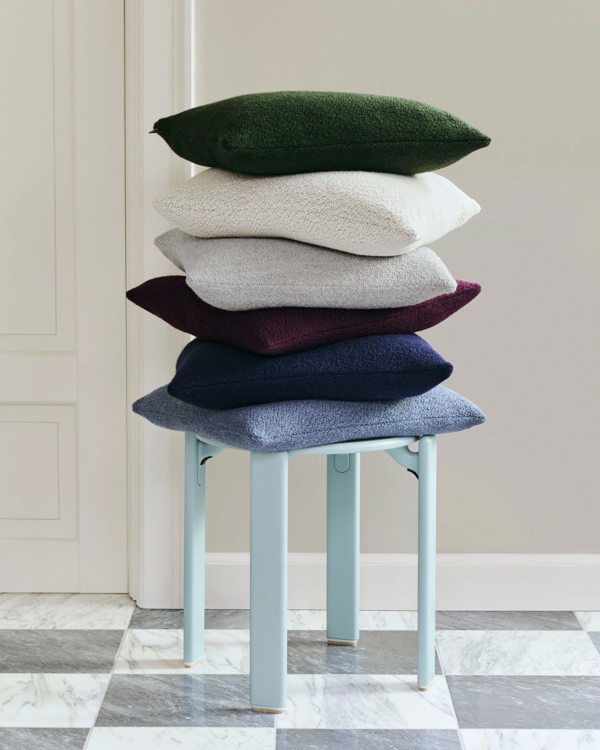 Rey krakk Ø46,5x46 cm, Slate blue HAY