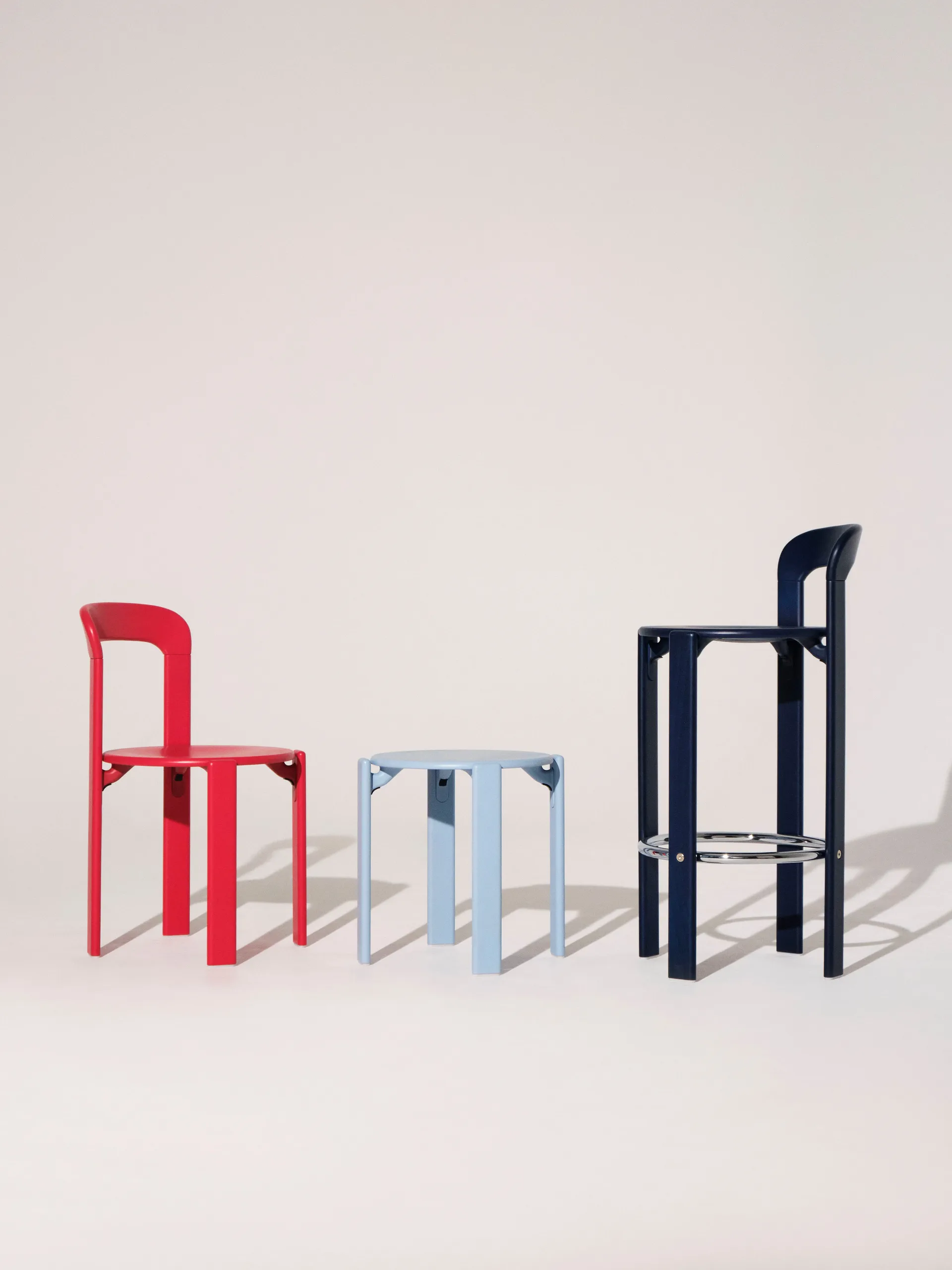 Rey krakk Ø46,5x46 cm, Slate blue HAY