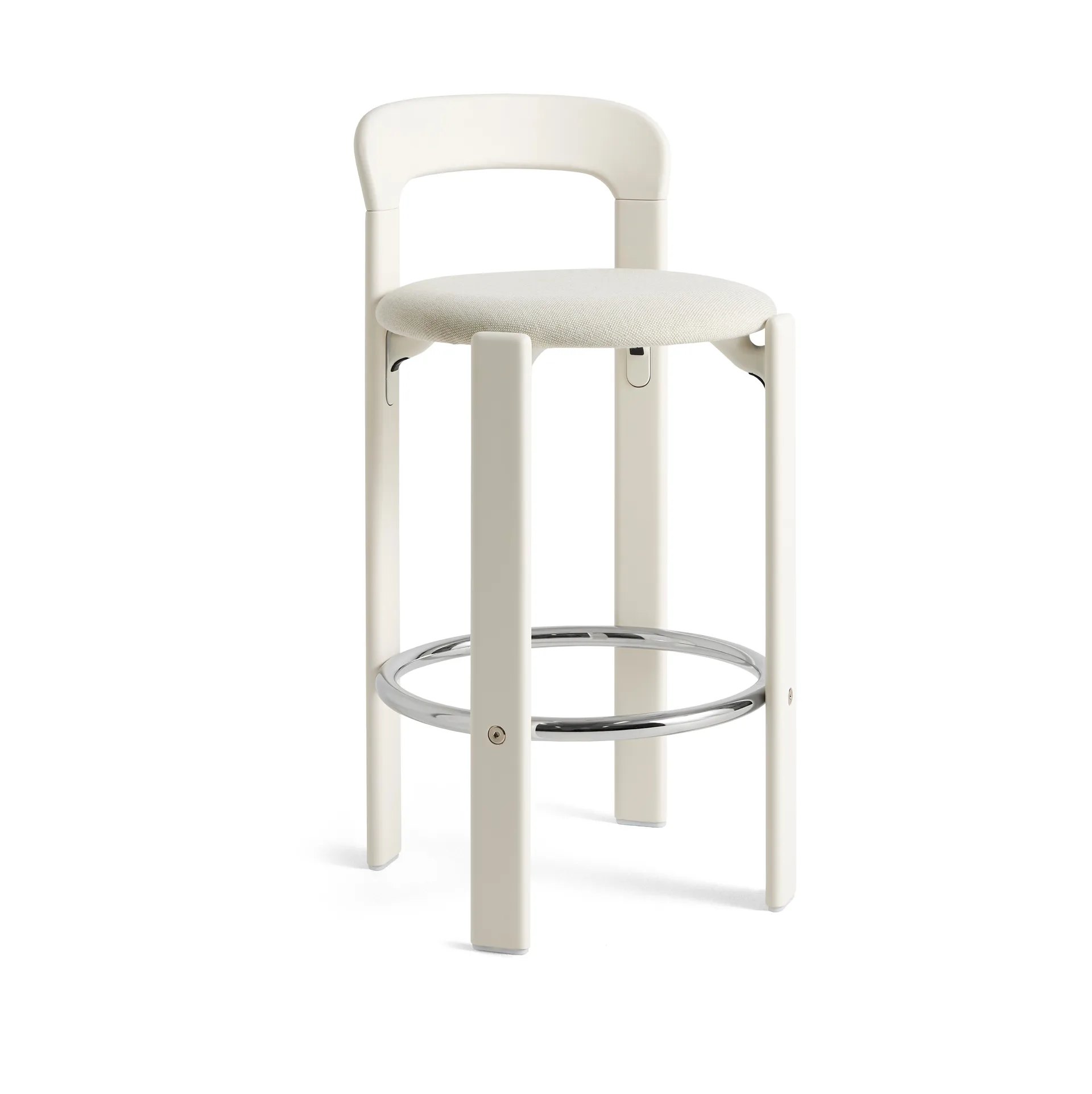 Rey Low polstret barstol, Mode 011-cream white HAY