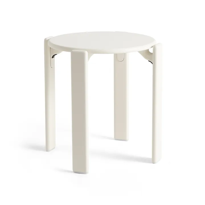 Rey rund krakk Ø46,5x46 cm - Cream white - HAY