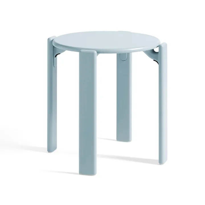 Rey rund krakk Ø46,5x46 cm - Slate blue - HAY