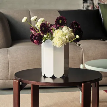 Rey sofabord Ø66,5x32 cm - soft mint - HAY