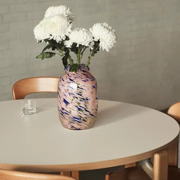 Rey spisebord Ø128 cm - deep blue - HAY