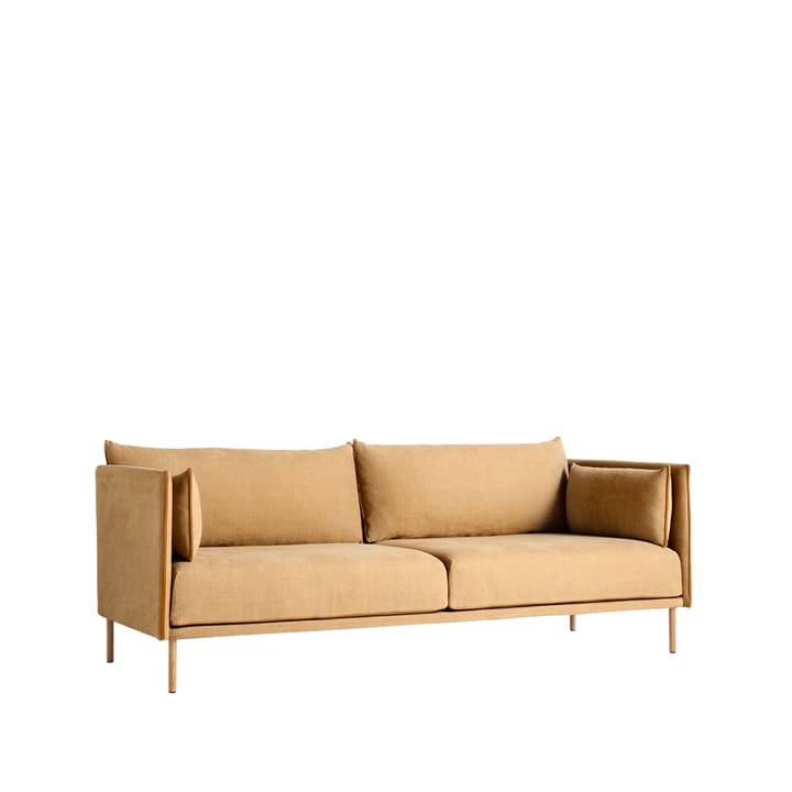Silhouette 3-seters sofa - Cognac-oljede eikben - HAY