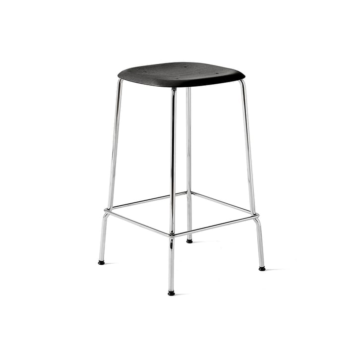 Soft Edge 30 lav barkrakk - Black oak-krom understell - HAY