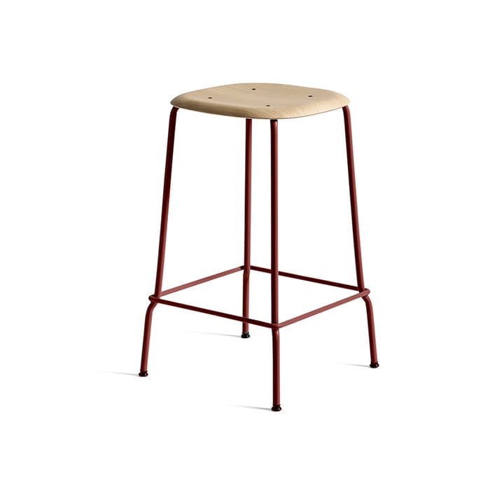 Soft Edge 30 lav barkrakk - Oak-fall red stål understell - HAY