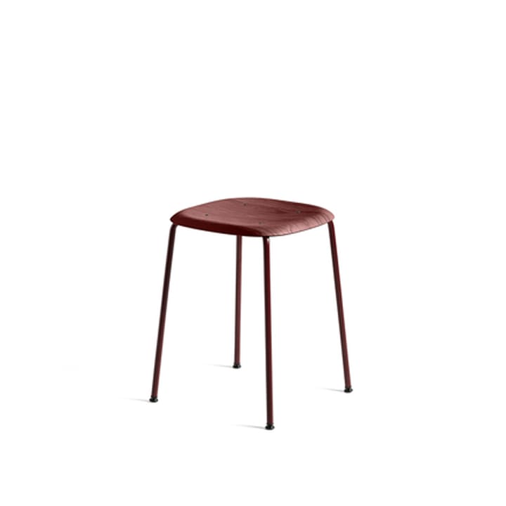 Soft Edge 70 krakk - fall red, fall red stål stativ - HAY