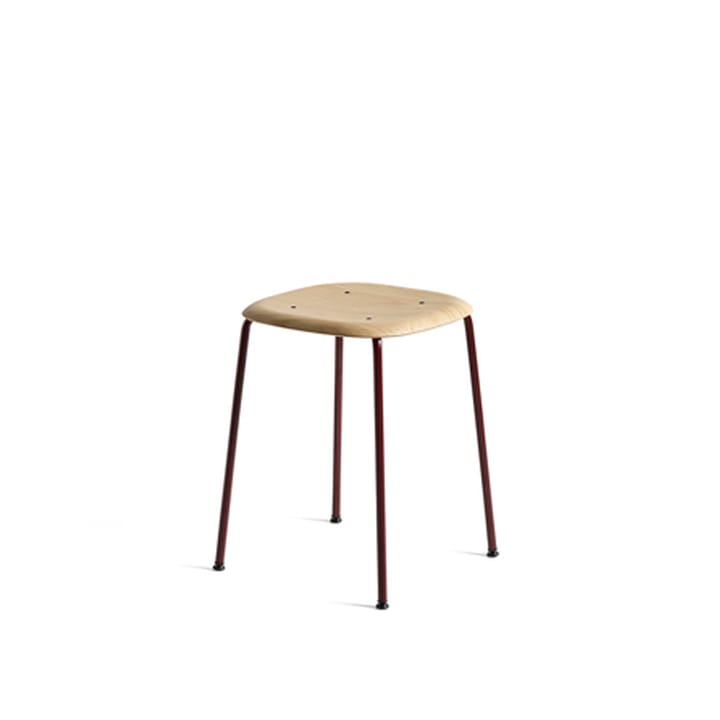 Soft Edge 70 krakk - Oak-fall red stål stativ - HAY