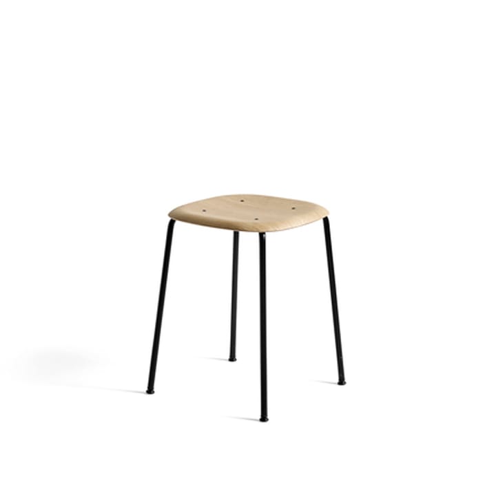 Soft Edge 70 krakk - oak-svart stål understell - HAY