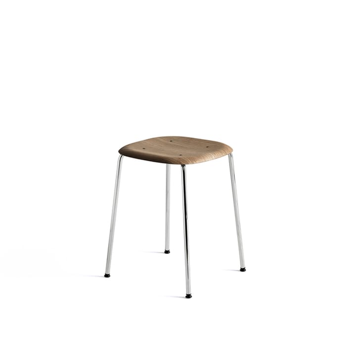 Soft Edge 70 krakk - Smoked oak-kromstativ - HAY