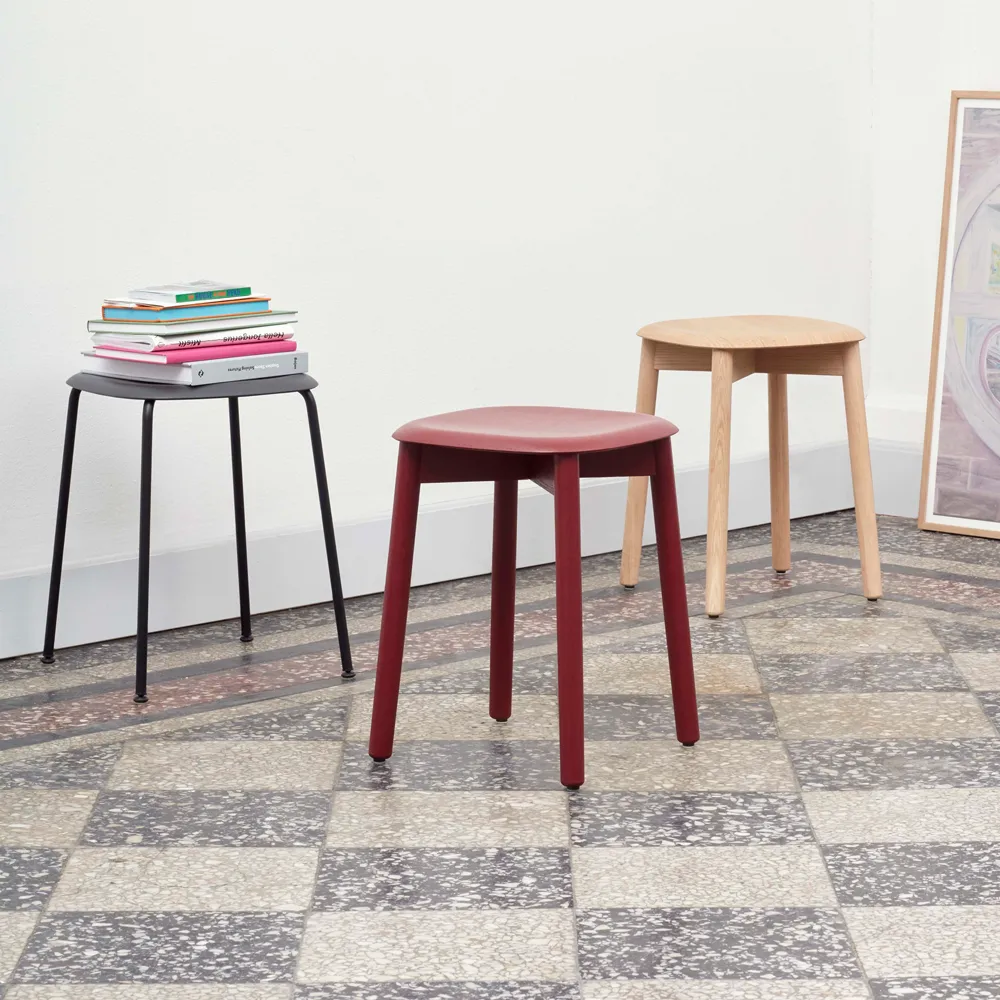 Soft Edge 72 krakk, Eik-eik understell HAY