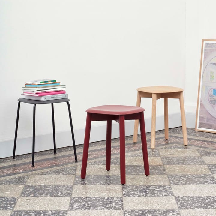 Soft Edge 72 krakk, Fall red-fall red eik understell HAY