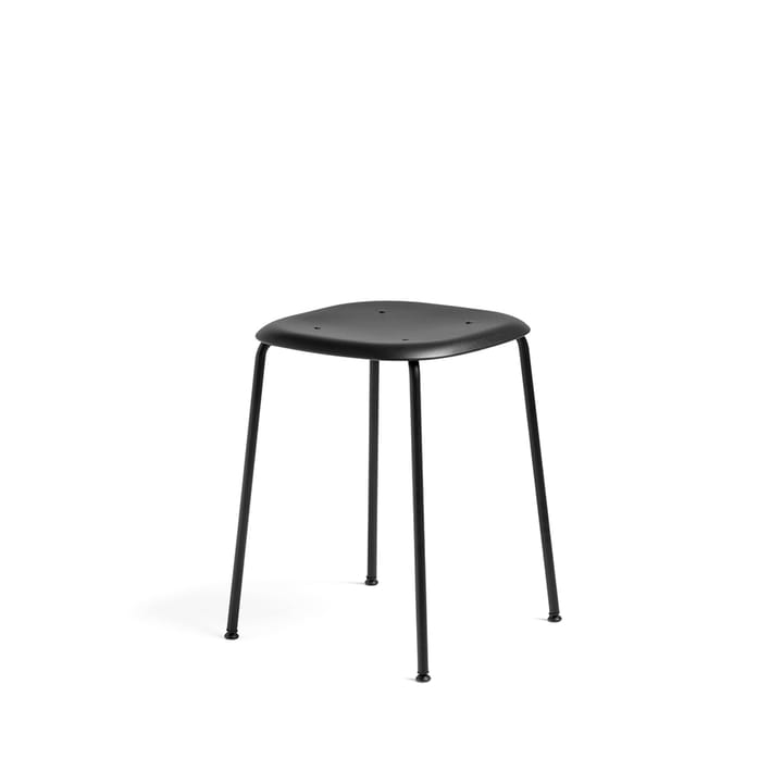 Soft Edge P70 krakk - black, svart stål stativ - HAY