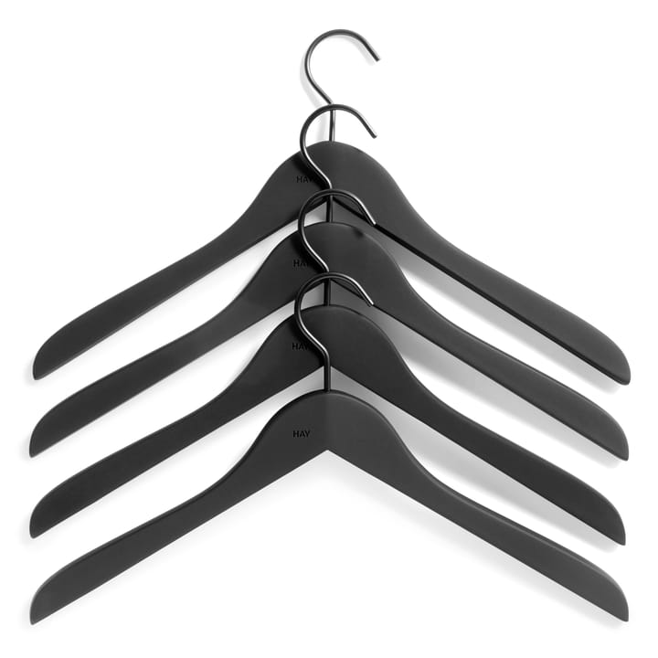 Soft kleshenger slim 4-stk. - Svart - HAY