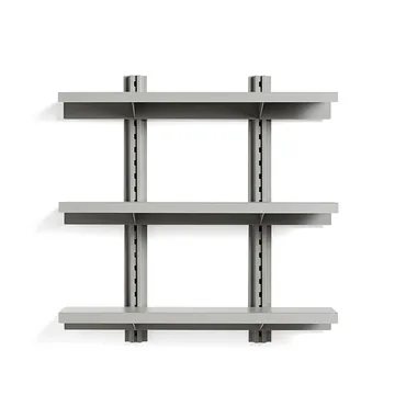 Standard Issue vegghylle - sky grey, 90, 3 hyller - HAY