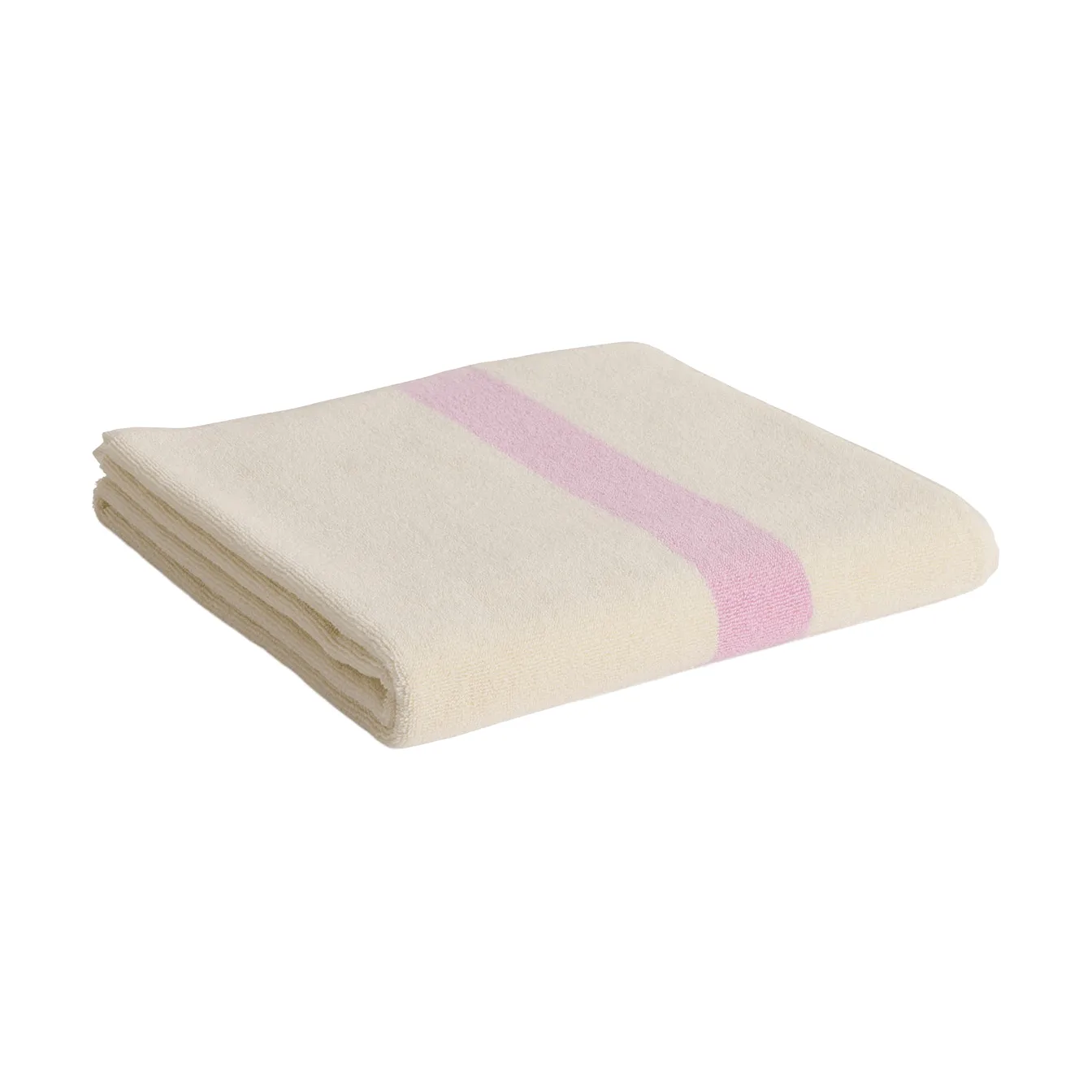 Stripe håndkle, Cool pink, 70×140 cm HAY