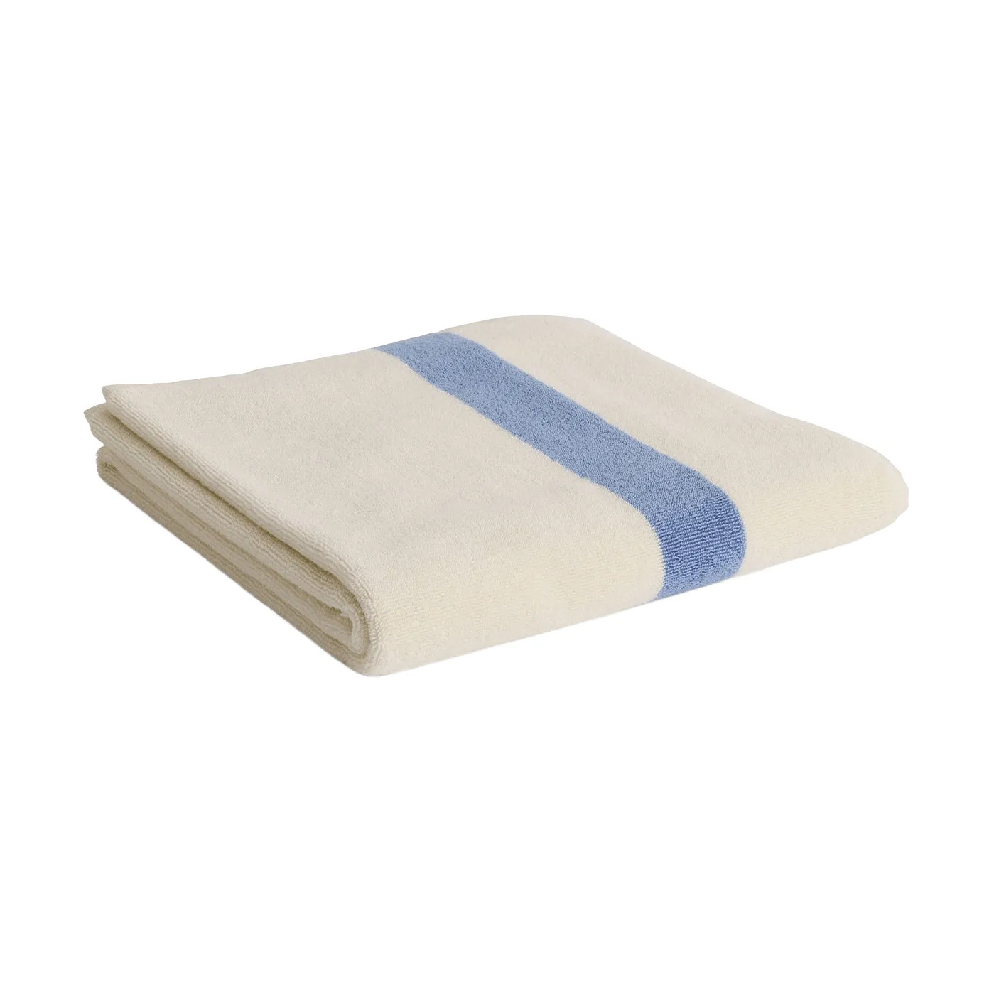 Stripe håndkle, Dusty blue, 70×140 cm HAY