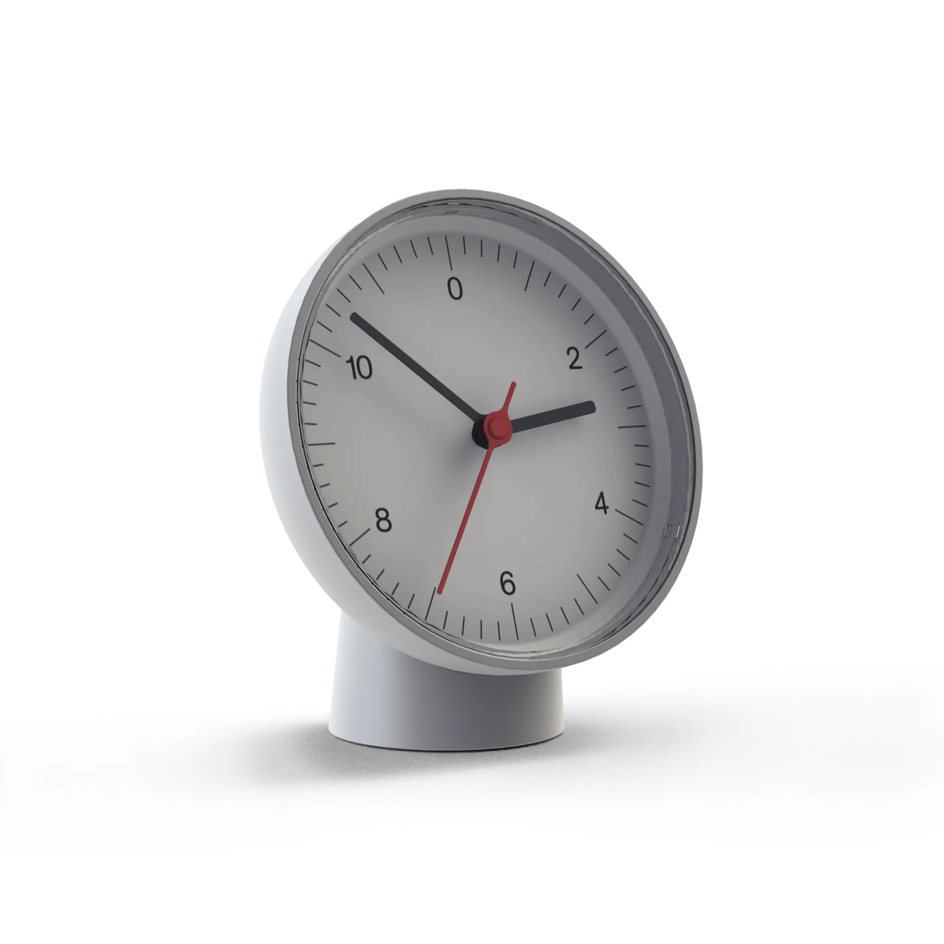 Table Clock vegg/bordklokke, White​ HAY