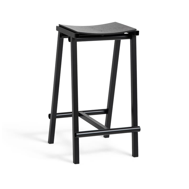 Taburete 8 low barstol 65 cm - Svart - HAY