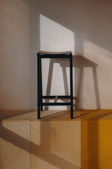 Taburete 8 low barstol 65 cm - Svart - HAY