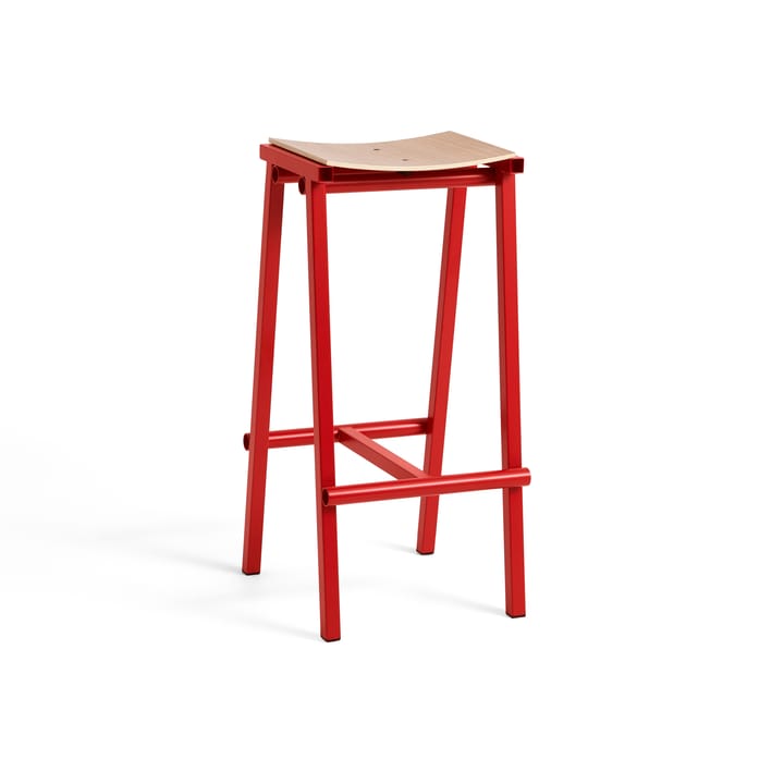 Taburett 8 high barstol 75 cm - Signal red - HAY