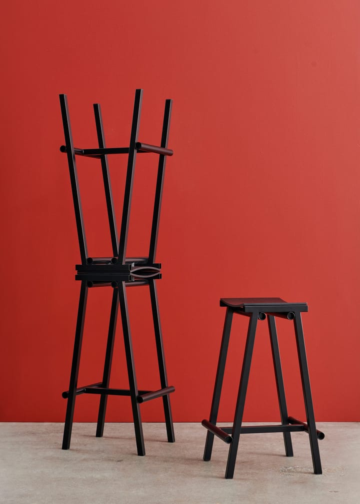 Taburett 8 high barstol 75 cm, Svart HAY