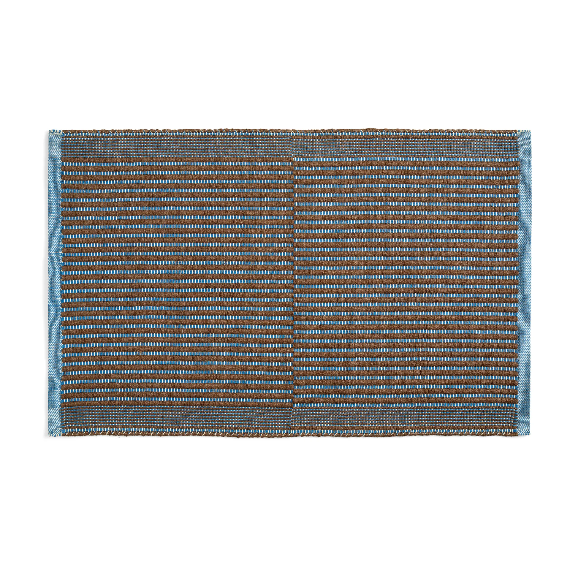 Tapis dørmatte 60 x 95 cm, Chestnut-blue HAY