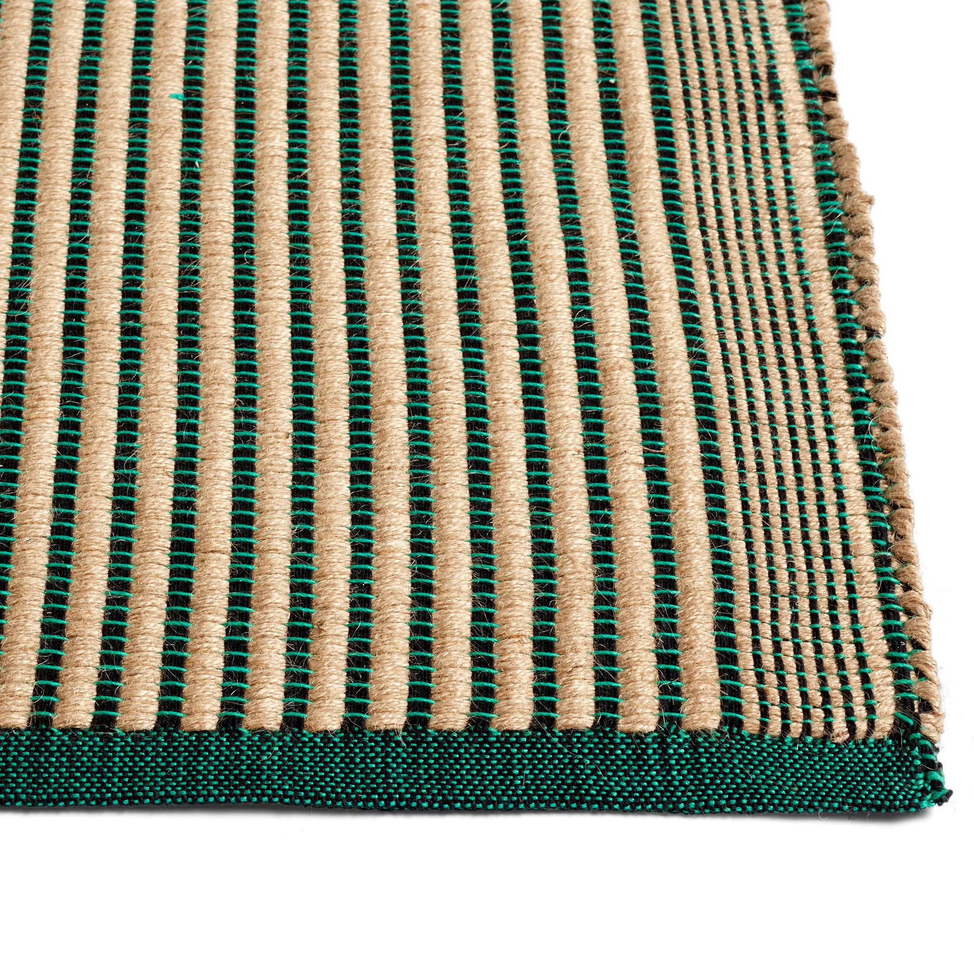 Tapis gulvteppe 140x200 cm, Black-green HAY