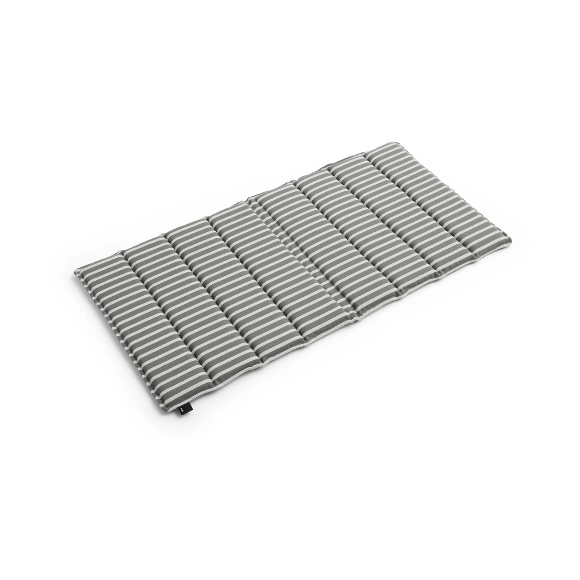 Terrazza Folding sittepute, Grey bold stripe, 82x40 cm HAY