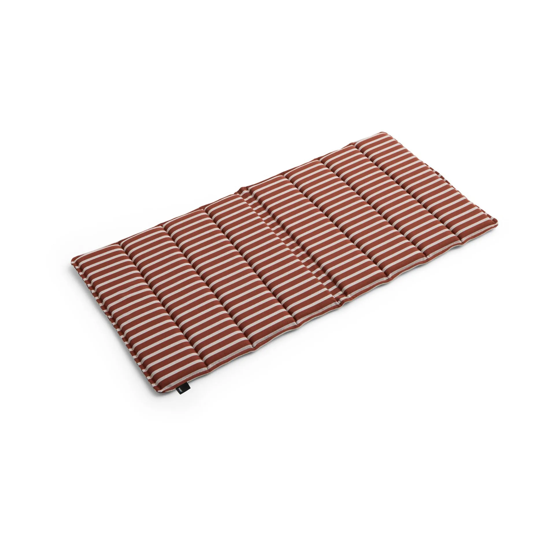 Terrazza Folding sittepute, Terracotta bold stripe, 82x40 cm HAY